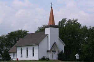 Not the church of the story