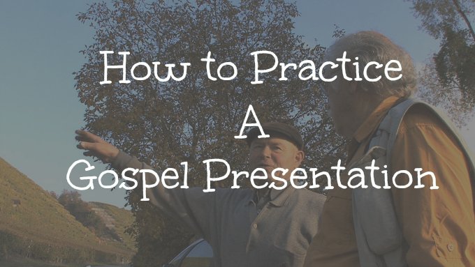 gospel presentation script