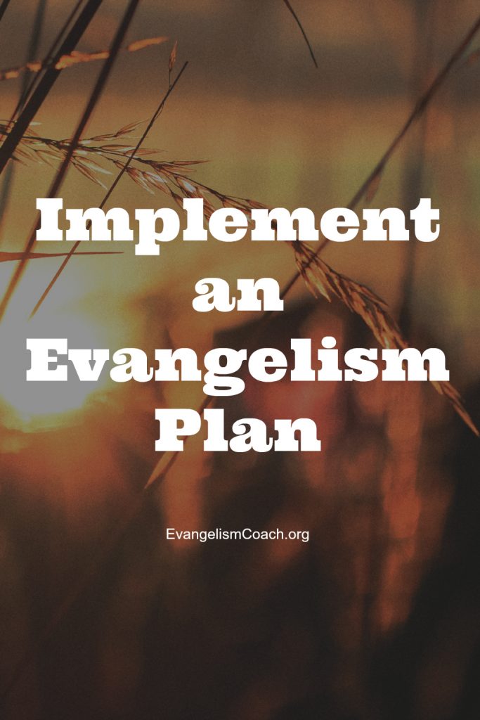 4 keys on how to implement a plan for evangelism in your church