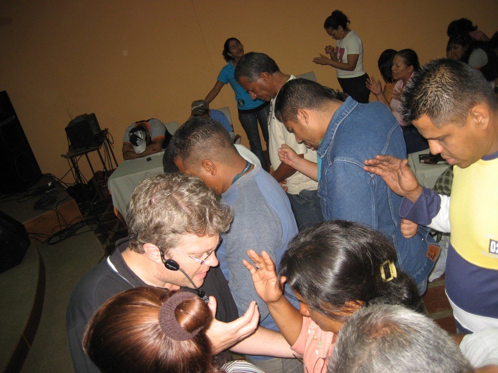 Ministry in Power of the Spirit. How I gave an altar call while evangelistically preaching