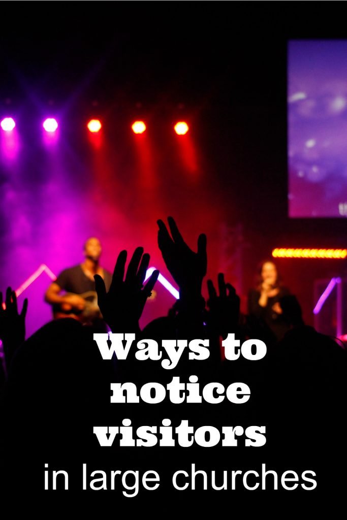 Different Ways to Identify church Visitors in Large Church